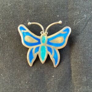 Vintage Butterfly Brooch Pin